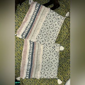 2- Boho Pillows - Stuffed or Unstuffed